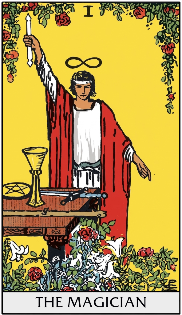 The Magician tarot card